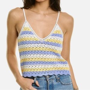 French Connection crochet tank